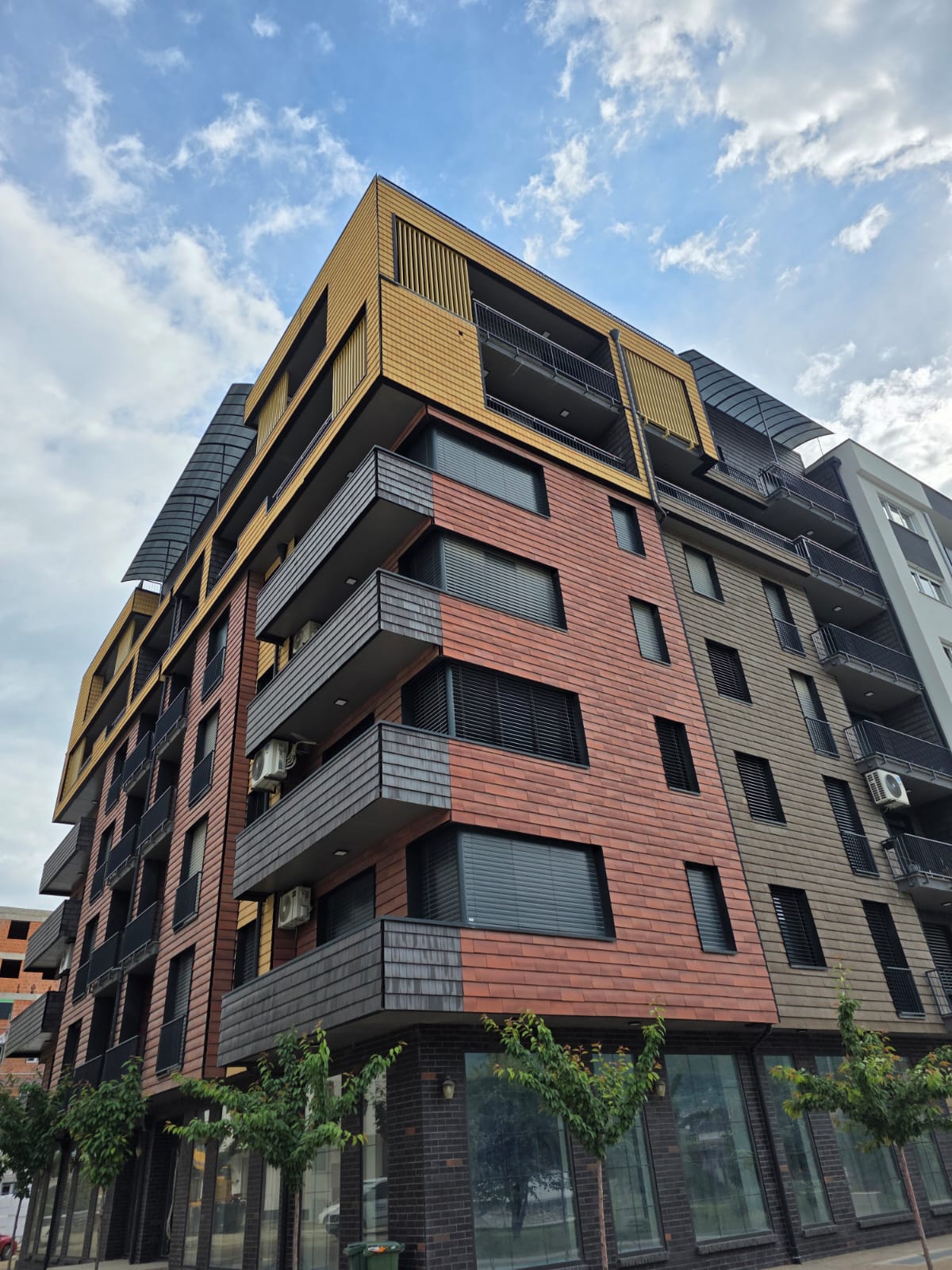 Modern PVC windows in a stylish home