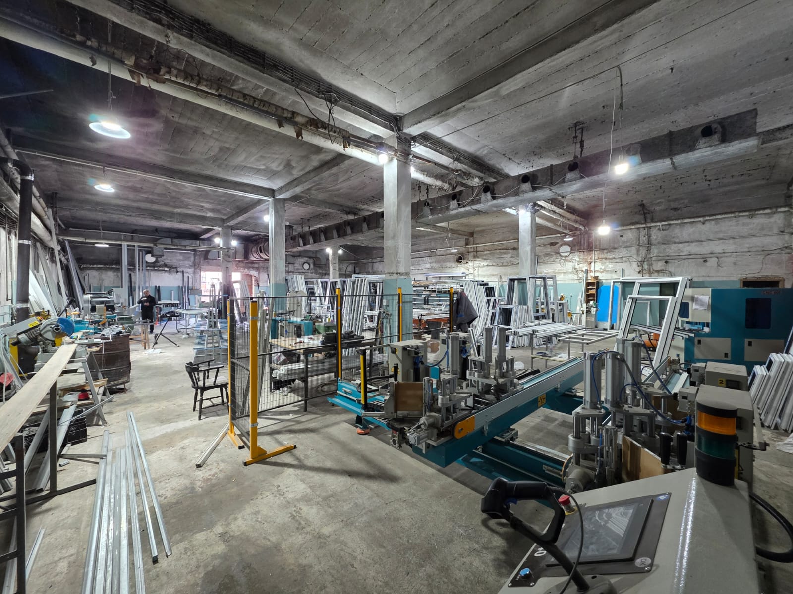 Industrial machinery and equipment for PVC manufacturing